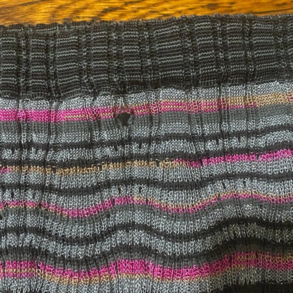 M Missoni Scalloped Edge Knit Skirt (S/M) - Picture 8 of 8